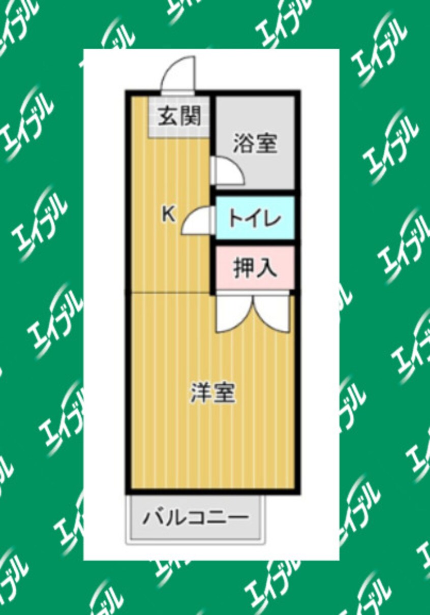 間取図 三恵ハイツ