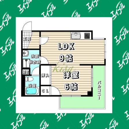 間取り図 中京第3ビル