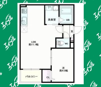 間取り図 Jack takayokosukaⅠ