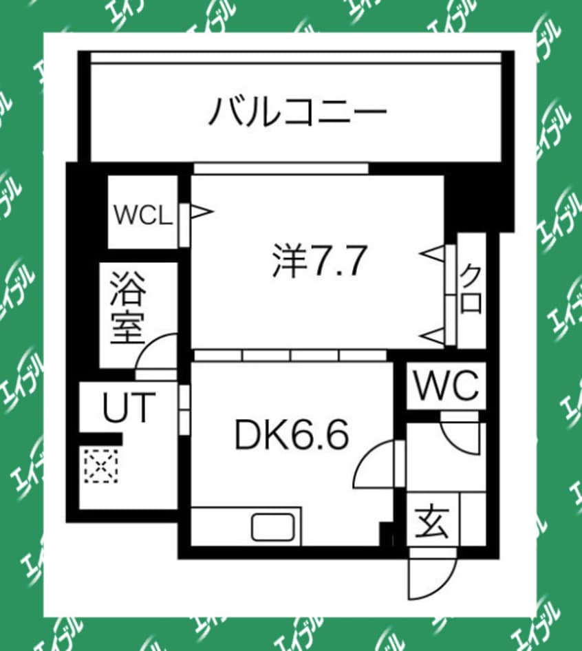 間取図 名古屋市営地下鉄東山線/栄駅 徒歩7分 12階 築5年