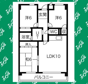 間取図 ハイツ平針