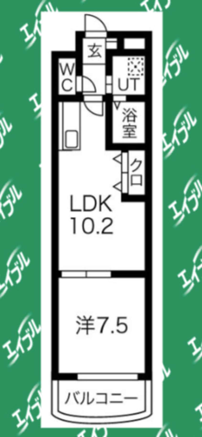間取図 マルティーノ新栄