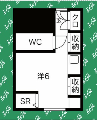 間取図 名古屋市営地下鉄桜通線/高岳駅 徒歩1分 7階 築51年