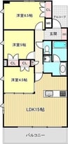 名鉄名古屋本線/栄生駅 徒歩2分 3階 1年未満 3LDKの間取り