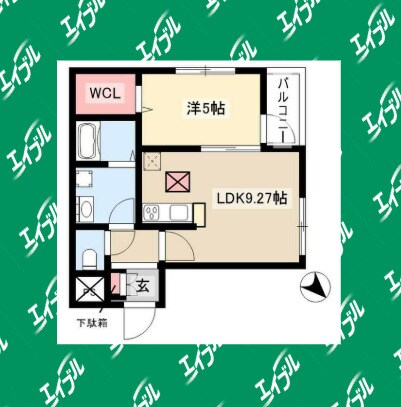 間取り図 リーブルファイン東春田