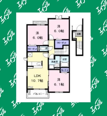 間取図 グランディール西囲　C