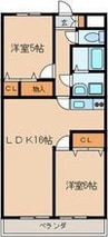 名古屋市営地下鉄鶴舞線/庄内通駅 徒歩16分 3階 築31年 2LDKの間取り