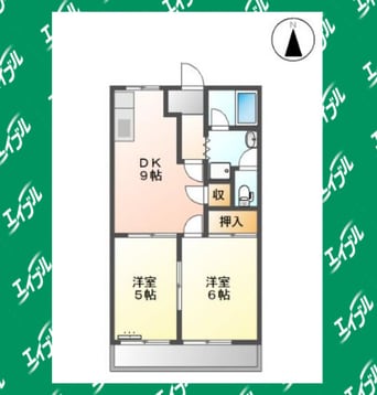 間取図 サンシャイン富士ケ丘