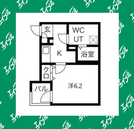 間取り図 メイクスR高畑