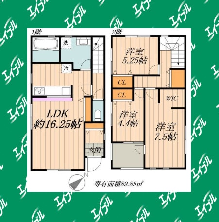 間取り図 ドマーニ一色新町2号棟