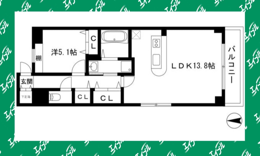 間取り図 ラピス・ラズリ