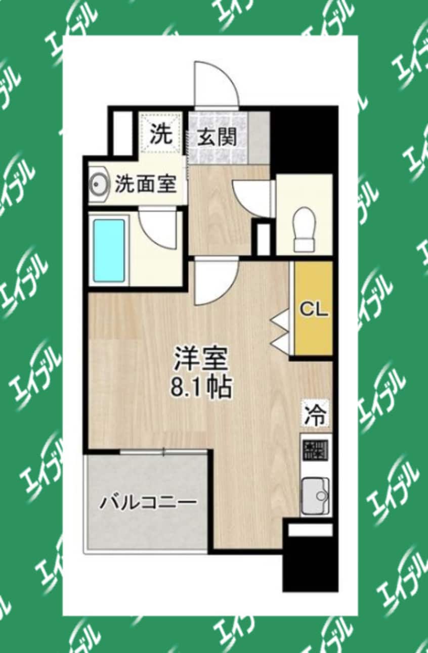 間取図 CITY SPIRE 名古屋大須