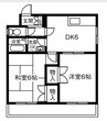 名古屋市営地下鉄東山線/八田駅 徒歩10分 3階 築36年 2DKの間取り
