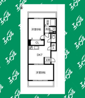 間取図 メゾンサーブル