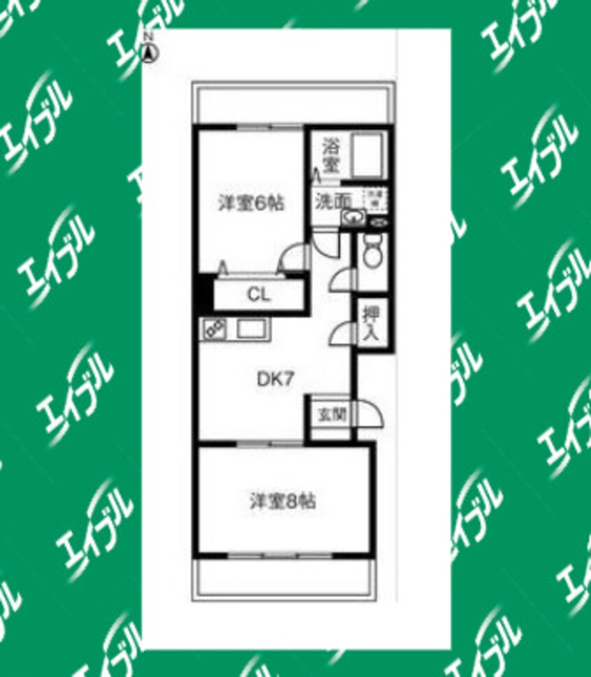 間取図 メゾンサーブル
