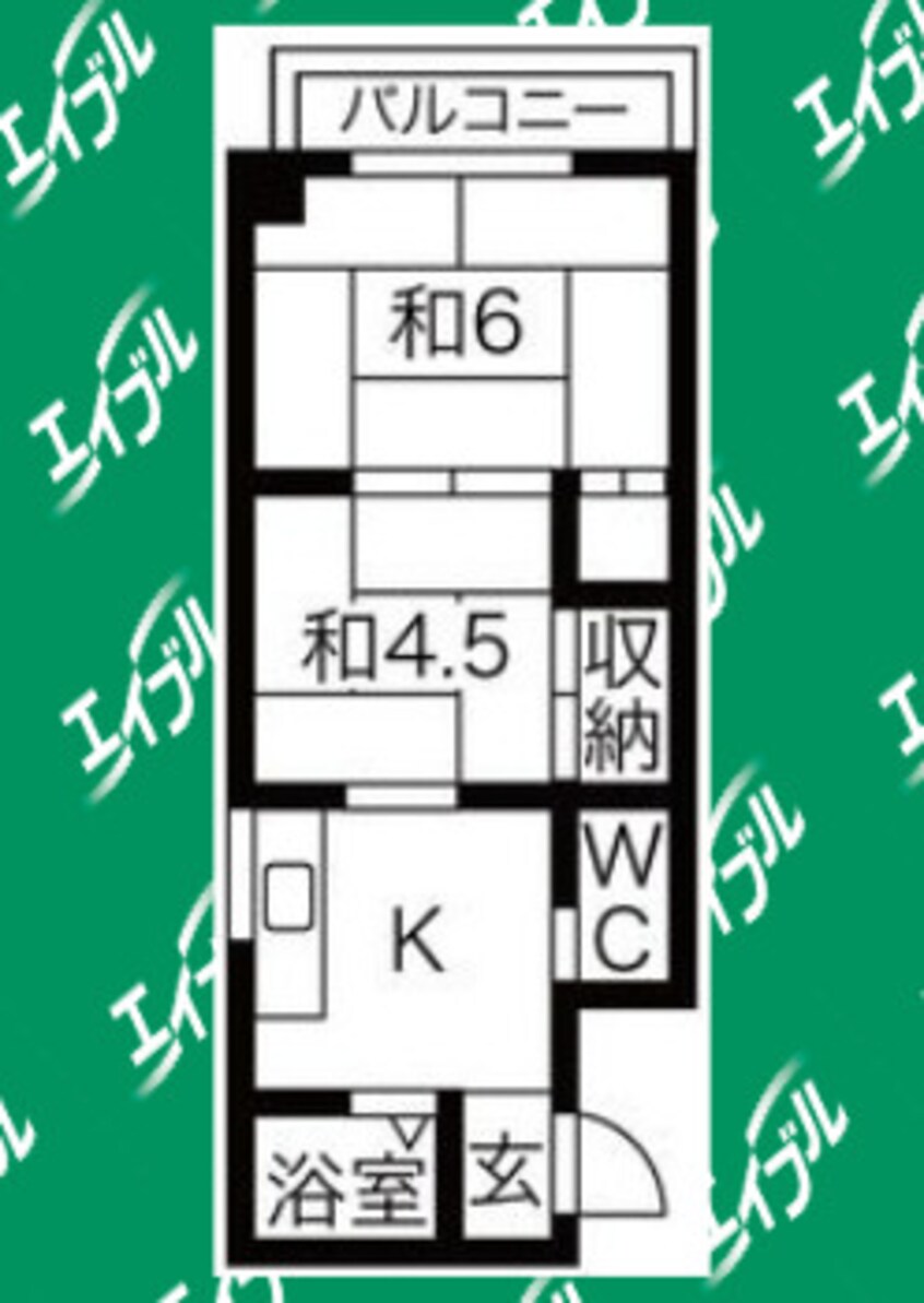 間取図 ニューマンション丸由