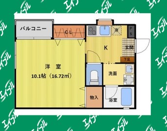 間取図 プロパティー城西