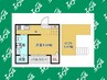 GROWTH 1Kの間取り