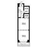 桜マンション 2Kの間取り