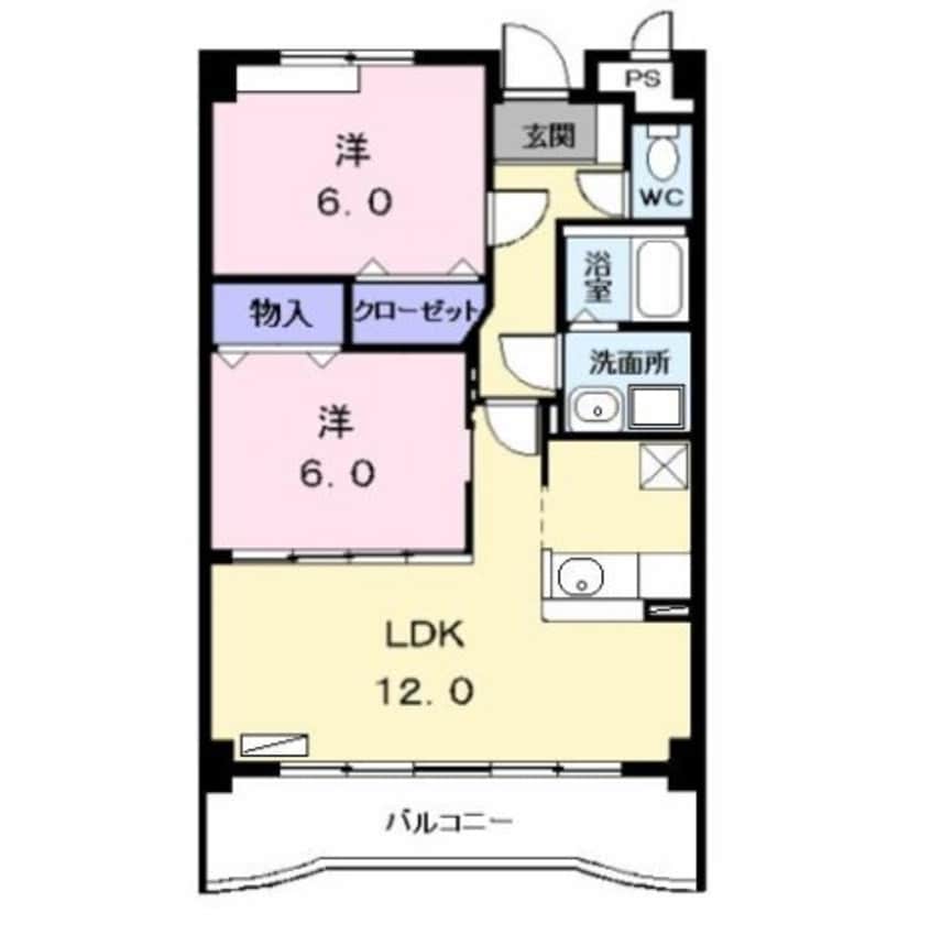 間取図 ルピナス・イースト