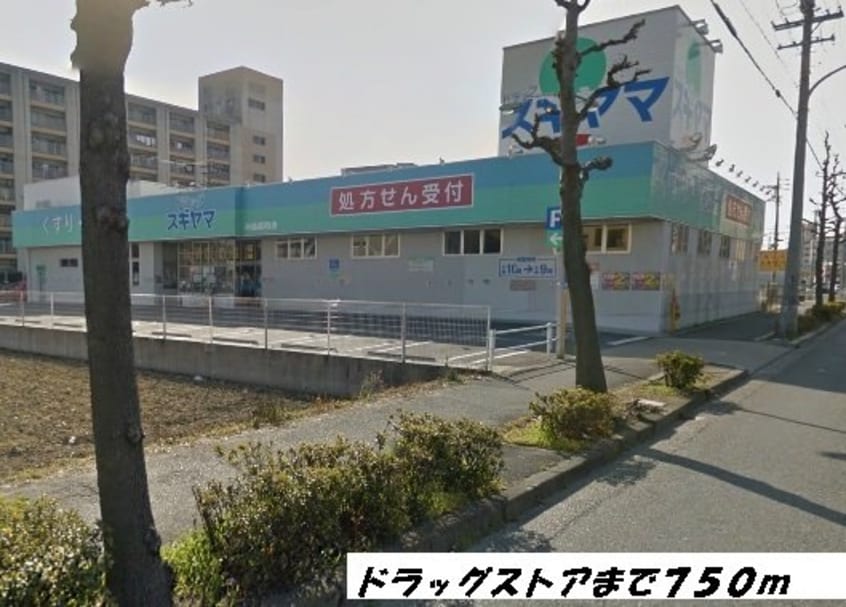 ドラッグスギヤマまで750m ルピナス・イースト