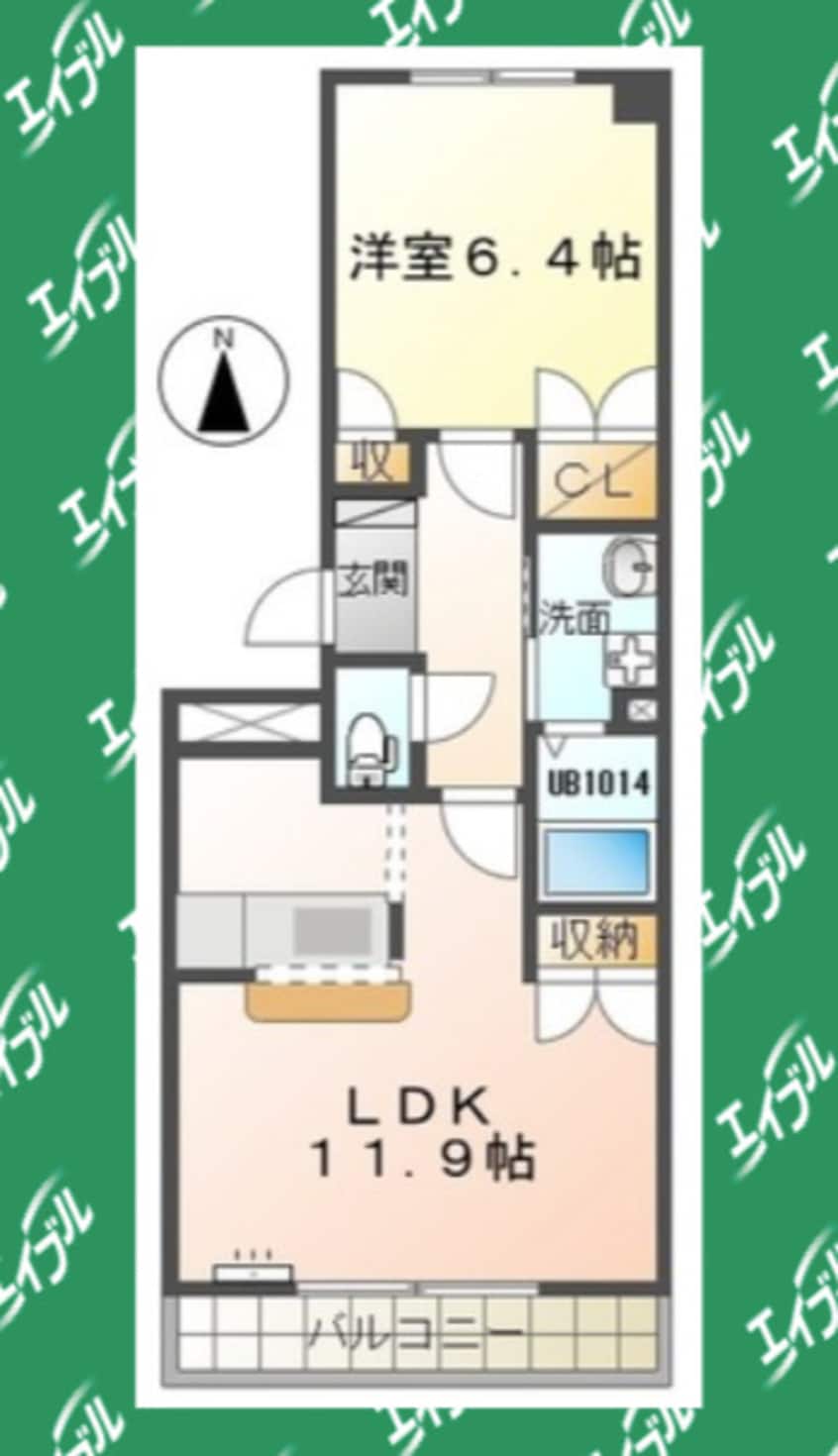 間取図 スティ・マキ