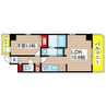 S・ALLEY 1LDKの間取り