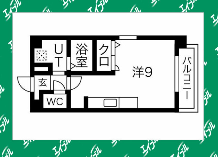 間取図 オンディーヌ花の木