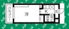 名古屋市営地下鉄鶴舞線/大須観音駅 徒歩11分 10階 築36年 1Kの間取り