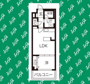間取図 ハイリスベーネ池下