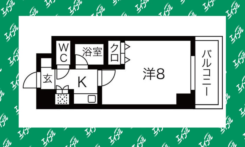 間取図 覚王山エクセル