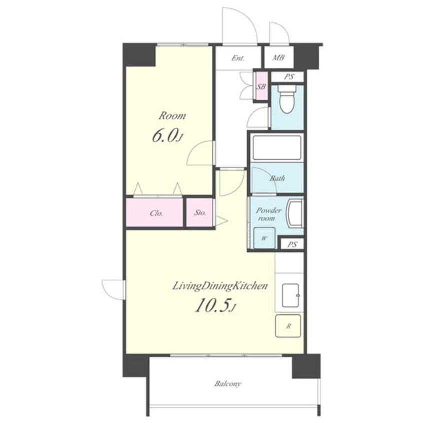 間取図 フィオーレレジデンス