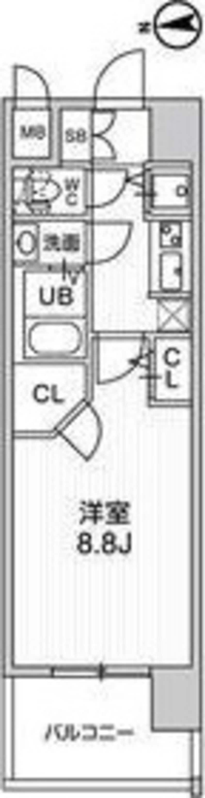 間取図 LaDouceur志賀本通Ⅱ