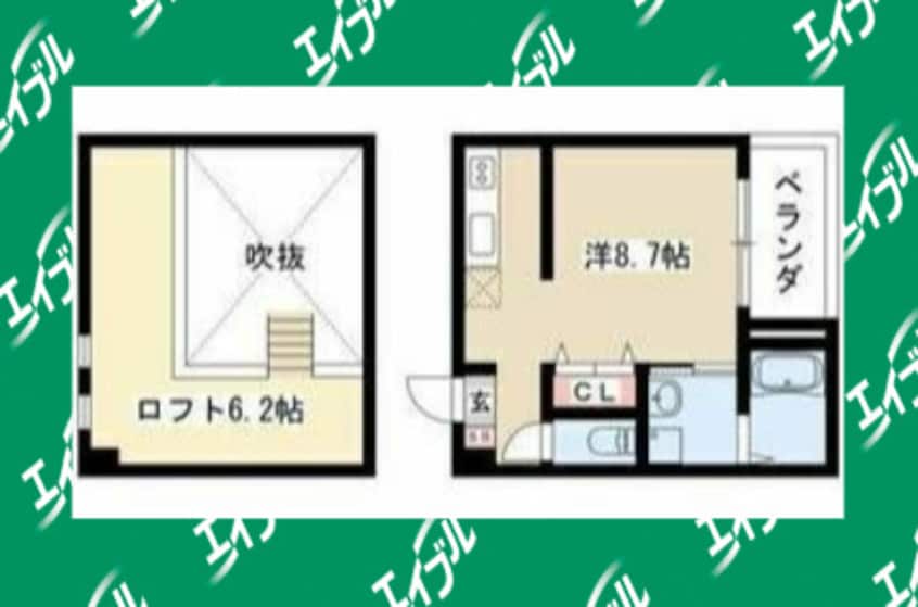 間取図 シェリール本陣