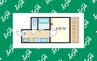 名古屋市営地下鉄鶴舞線/川名駅 徒歩5分 3階 築36年 1Kの間取り