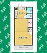 アーバンライフ猪高台 1Kの間取り