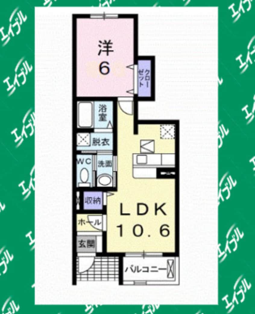 間取図 アイフリ－デ