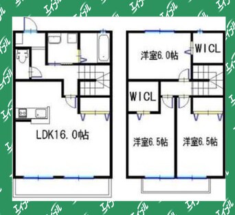間取図 フレッツァ西宮堤町