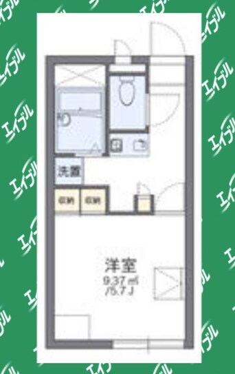 間取図 レオパレス高蔵