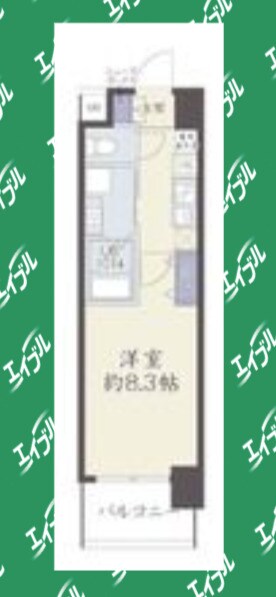 間取り図 インベスト塚口S-FRONT