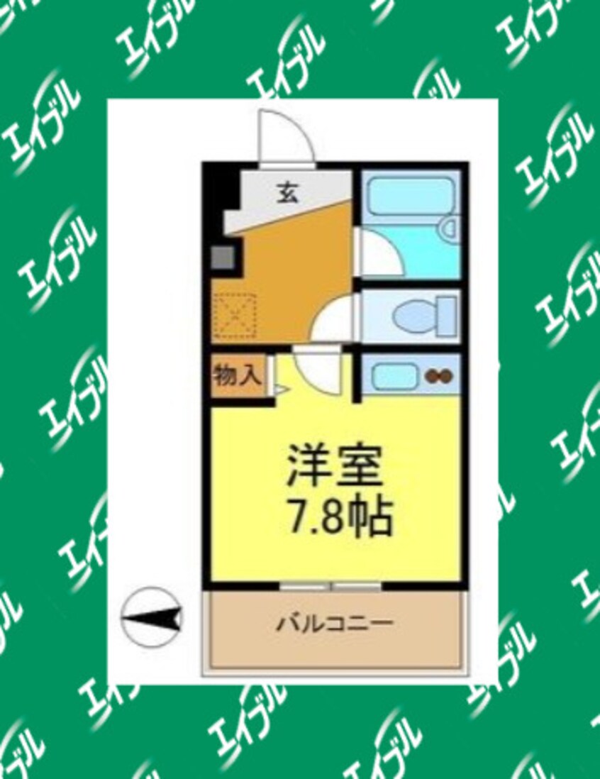 間取図 中央本線<中央西線>/大曽根駅 徒歩2分 2階 築25年