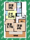 名古屋市営地下鉄名城線/総合リハビリセンター駅 徒歩10分 1階 築28年 3DKの間取り