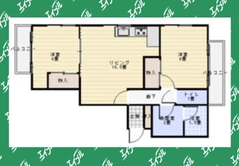 間取図 名古屋市営地下鉄鶴舞線/大須観音駅 徒歩1分 9階 築30年