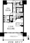 名古屋市営地下鉄桜通線/国際センター駅 徒歩8分 9階 1年未満 1LDKの間取り