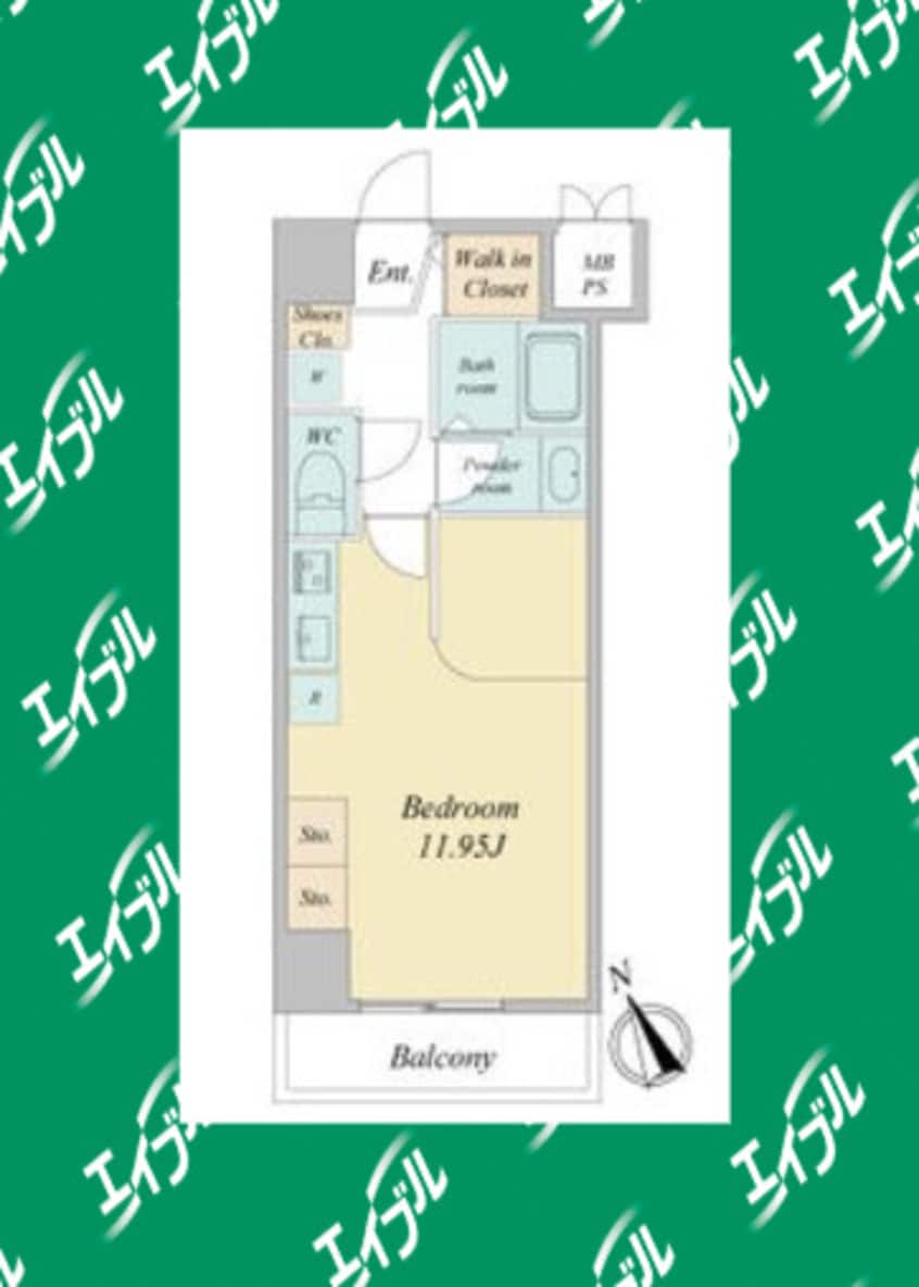 間取図 名鉄名古屋本線/東枇杷島駅 徒歩2分 7階 築18年