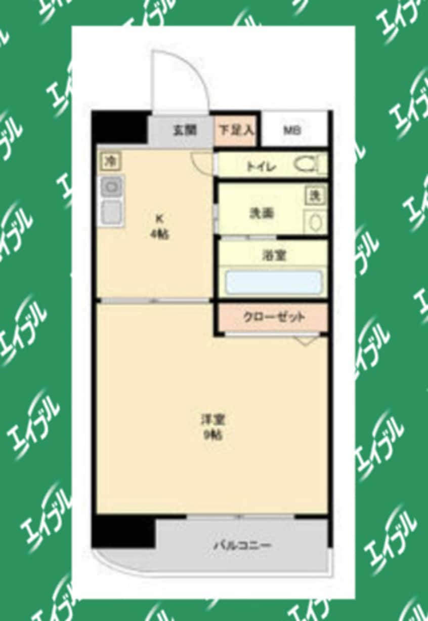 間取図 エクセルシオール栄