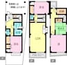 名古屋市営地下鉄名城線/妙音通駅 徒歩7分 1-3階 築43年 4LDKの間取り