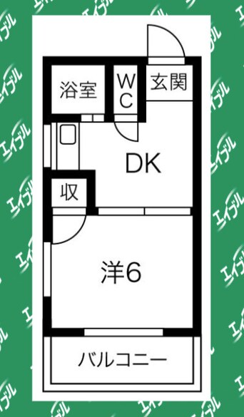 間取図 上前津ハイツ