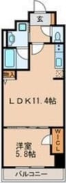 名古屋市営地下鉄桜通線/車道駅 徒歩7分 7階 築10年 1LDKの間取り