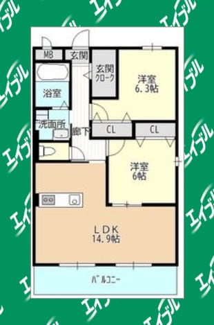 間取り図 VIVRE SAKOU